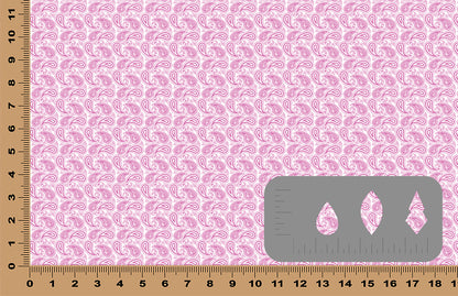 DecoCraft - Elevated Textures - Pink Pattern Overlays