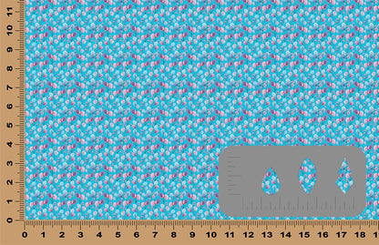 DecoCraft Elevated Textures - Pastel Leaves