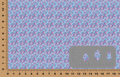 DecoCraft Elevated Textures - Pastel Leaves