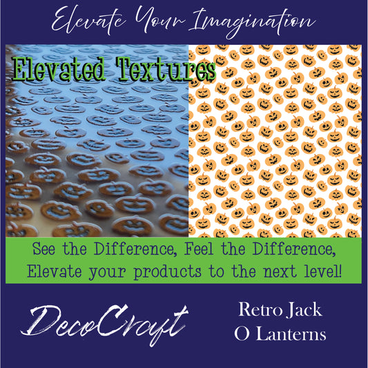 DecoCraft - Elevated Textures - Scattered Jack O Lanterns