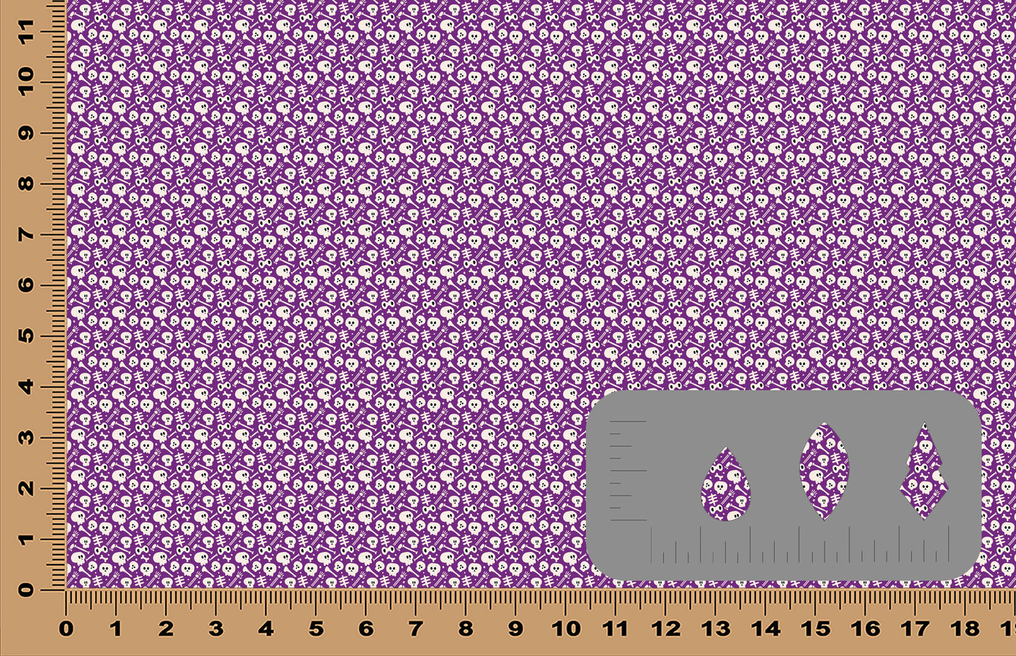 DecoCraft - Elevated Textures - Scattered Retro Bones