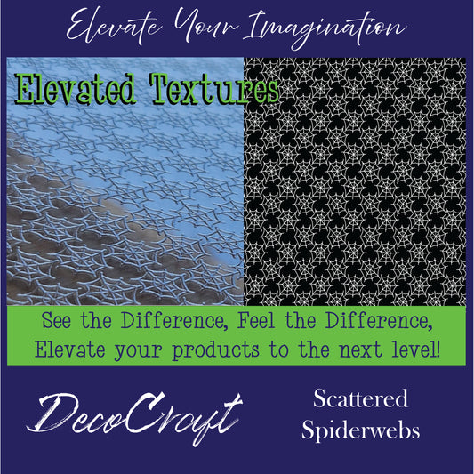 DecoCraft - Elevated Textures - Scattered Spiderwebs