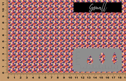 DecoCraft - Flowers & Greenery - Groovy Bright Abstract Floral
