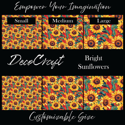 DecoCraft - Flowers & Greenery - Bright Sunflowers