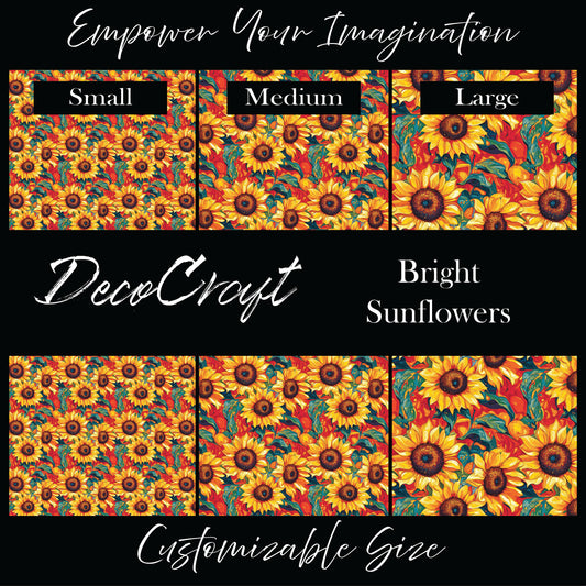 DecoCraft - Flowers & Greenery - Bright Sunflowers