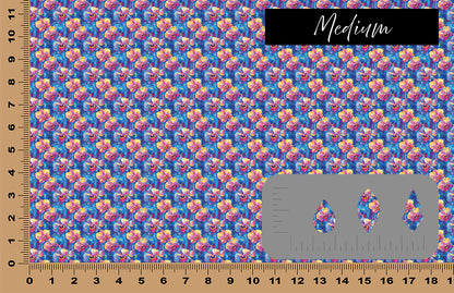 DecoCraft - Flowers & Greenery - Psychedelic Orchids