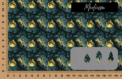 DecoCraft - Halloween - Spooky Moon Owls