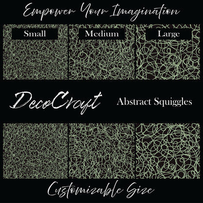 DecoCraft - Halloween - Abstract Squiggles