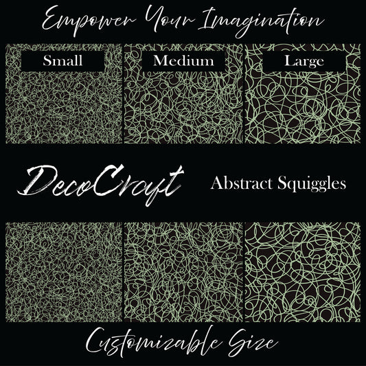 DecoCraft - Halloween - Abstract Squiggles