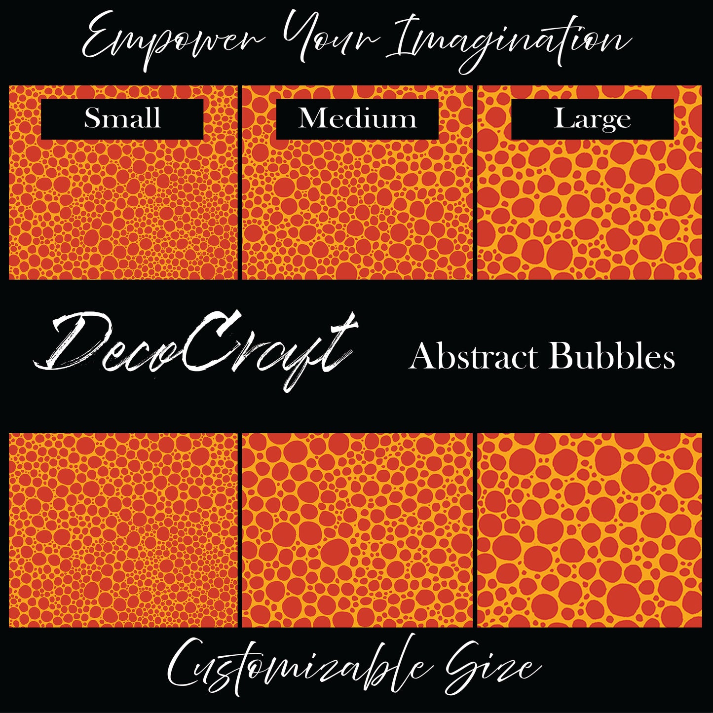 DecoCraft - Halloween - Abstract Bubbles