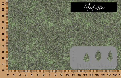DecoCraft - Halloween - Green Spooky Swirls