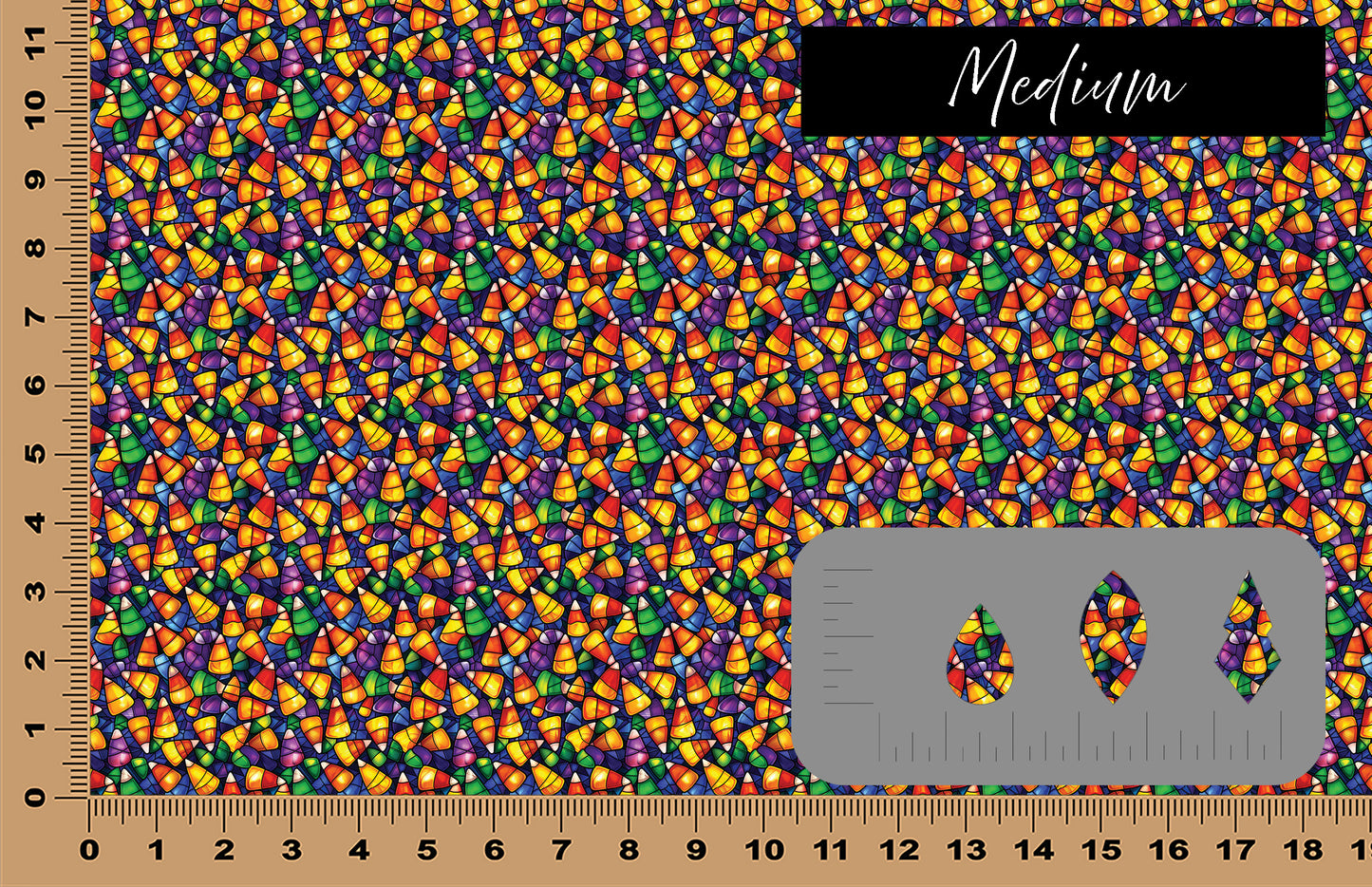 DecoCraft - Halloween - Candy Corn