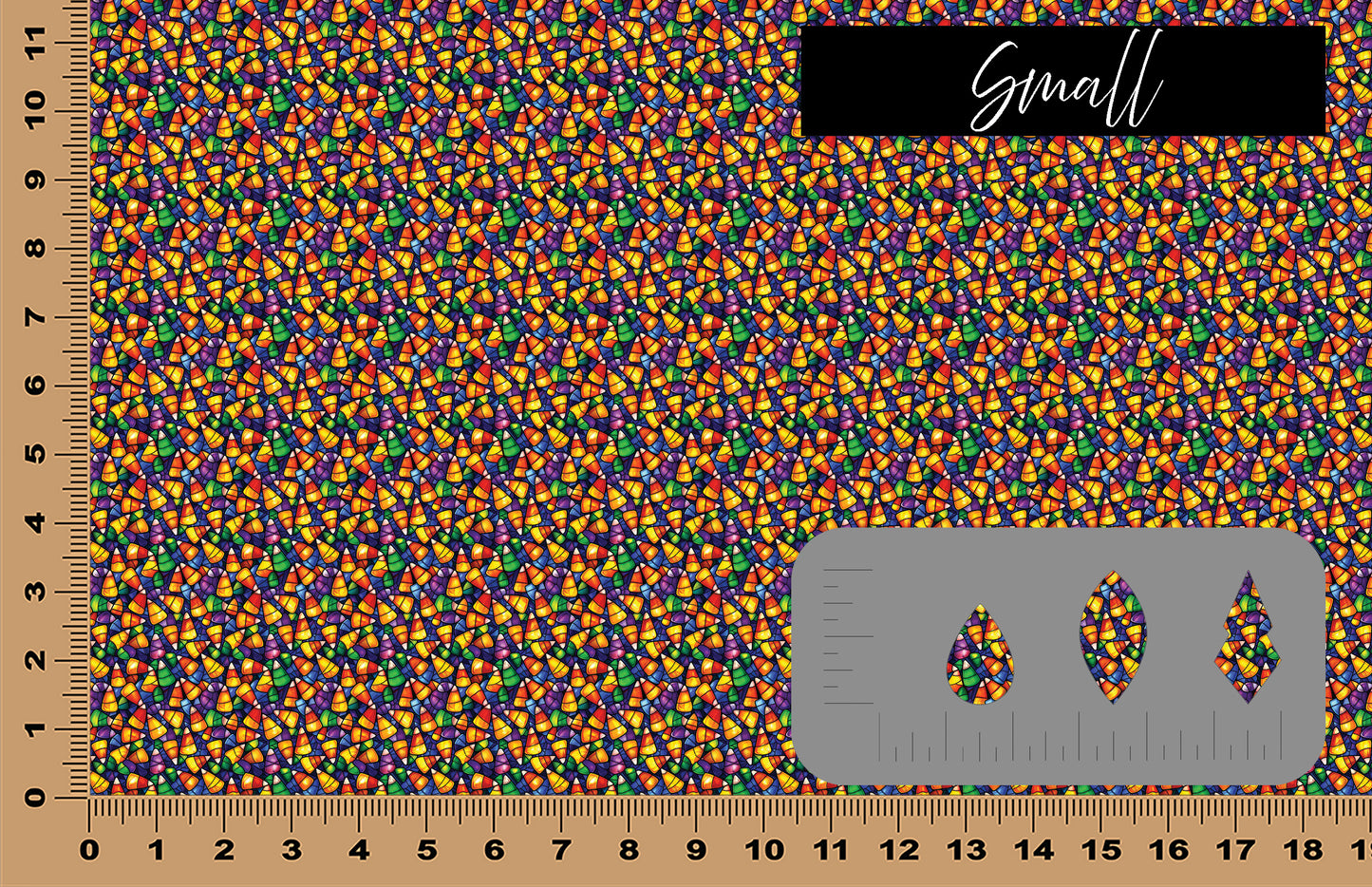 DecoCraft - Halloween - Candy Corn