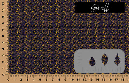 DecoCraft - Halloween - Abstract Black Cats