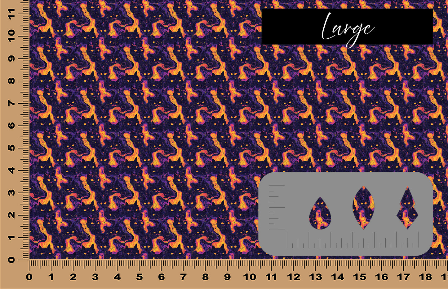 DecoCraft - Halloween - Psychedelic Black Cats