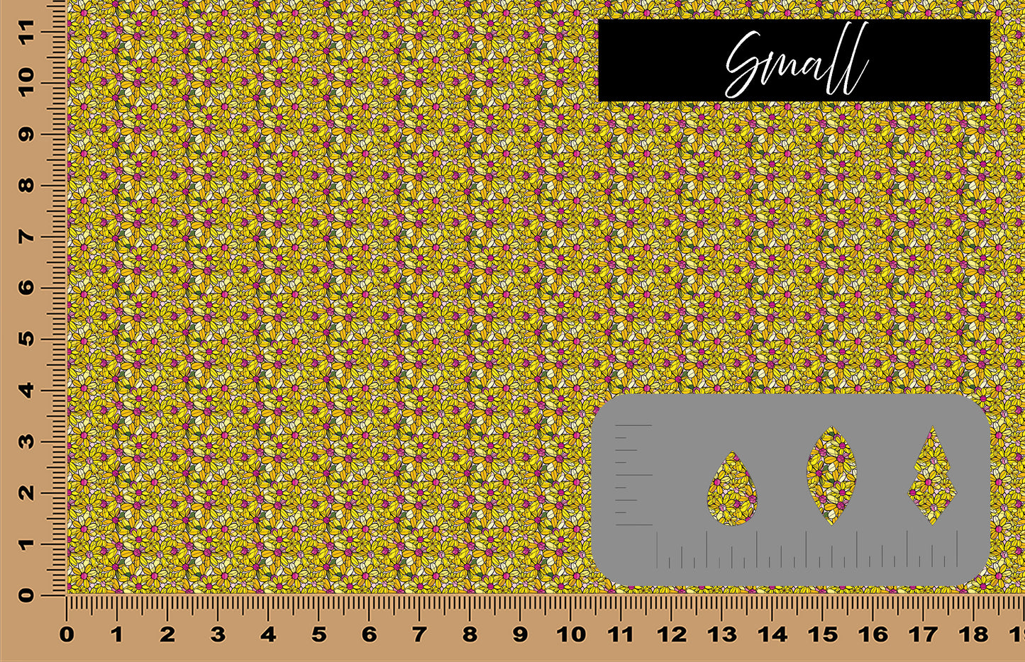 DecoCraft - Stained Glass - Yellow Daisies
