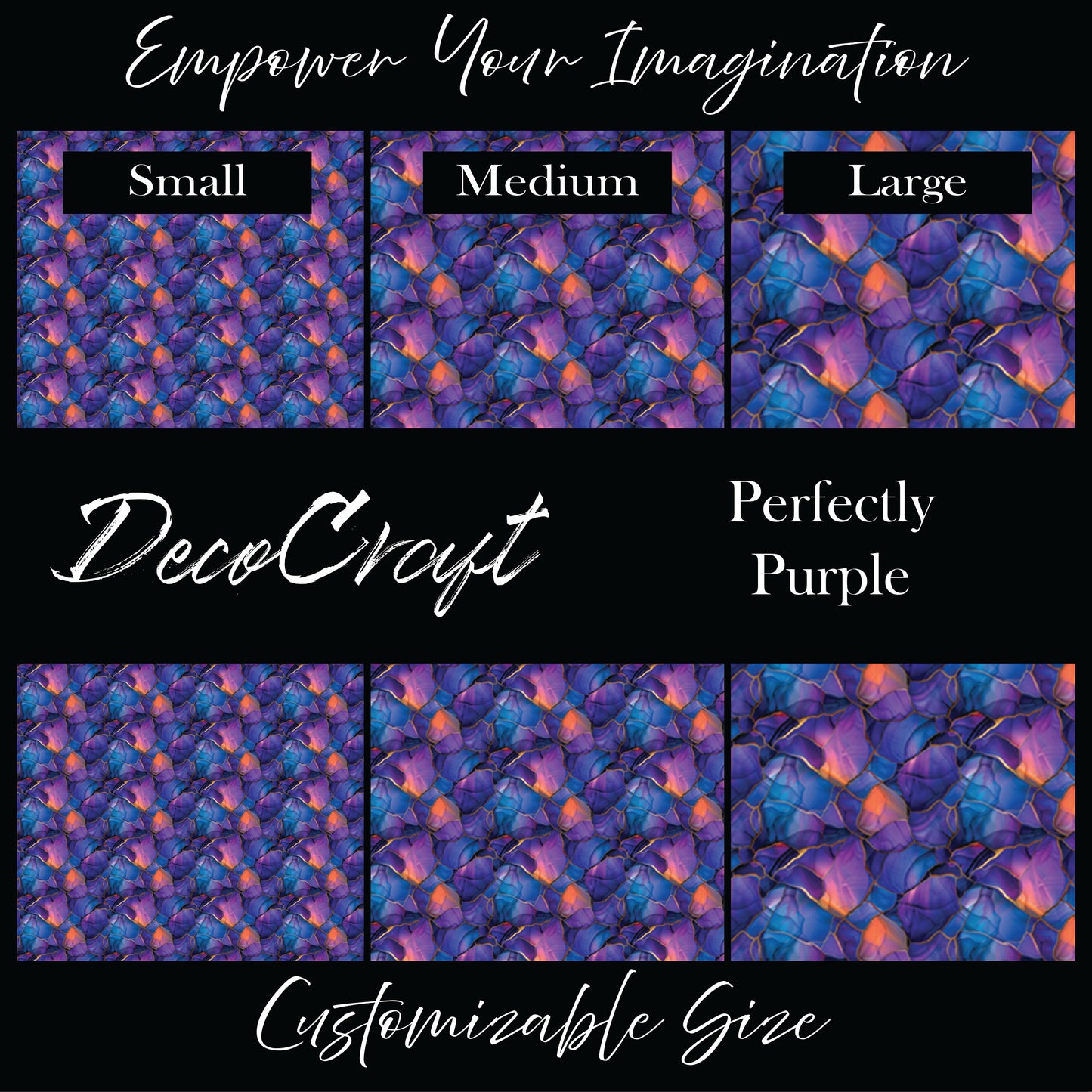 DecoCraft - Stained Glass - Perfectly Purple