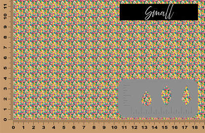 DecoCraft - Stained Glass - Bright Pastel Mosaic