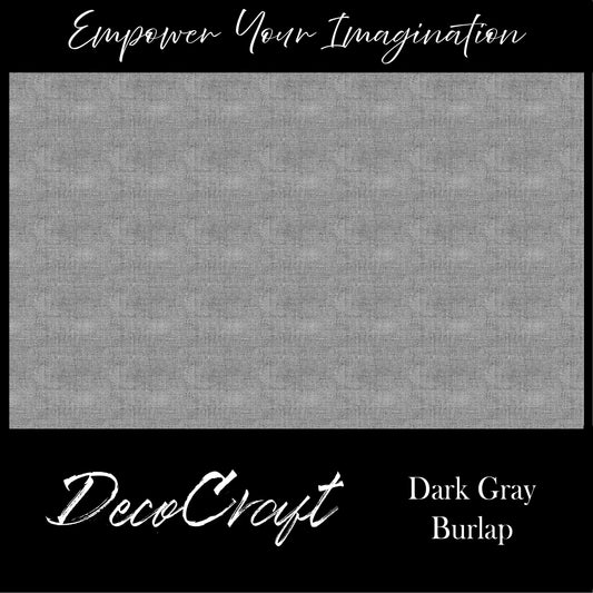 DecoCraft - Textures - Heathered Burlap - Dark Gray