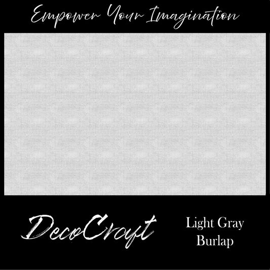DecoCraft - Textures - Heathered Burlap - Gray