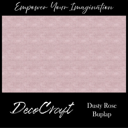 DecoCraft - Textures - Heathered Burlap - Dusty Rose