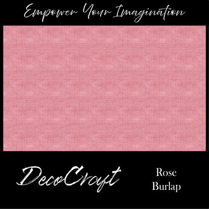 DecoCraft - Textures - Heathered Burlap - Rose