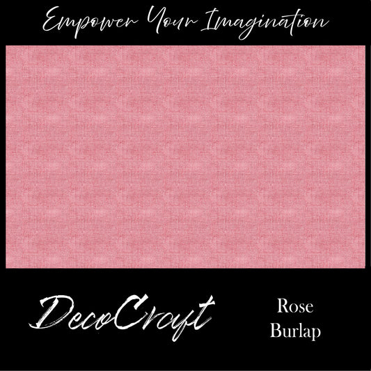 DecoCraft - Textures - Heathered Burlap - Rose
