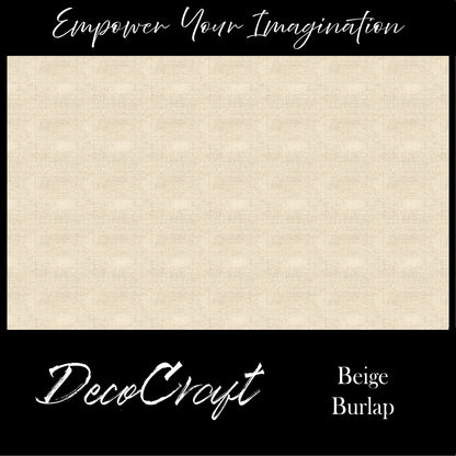 DecoCraft - Textures - Heathered Burlap - Beige