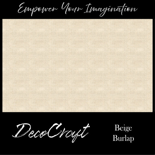 DecoCraft - Textures - Heathered Burlap - Beige