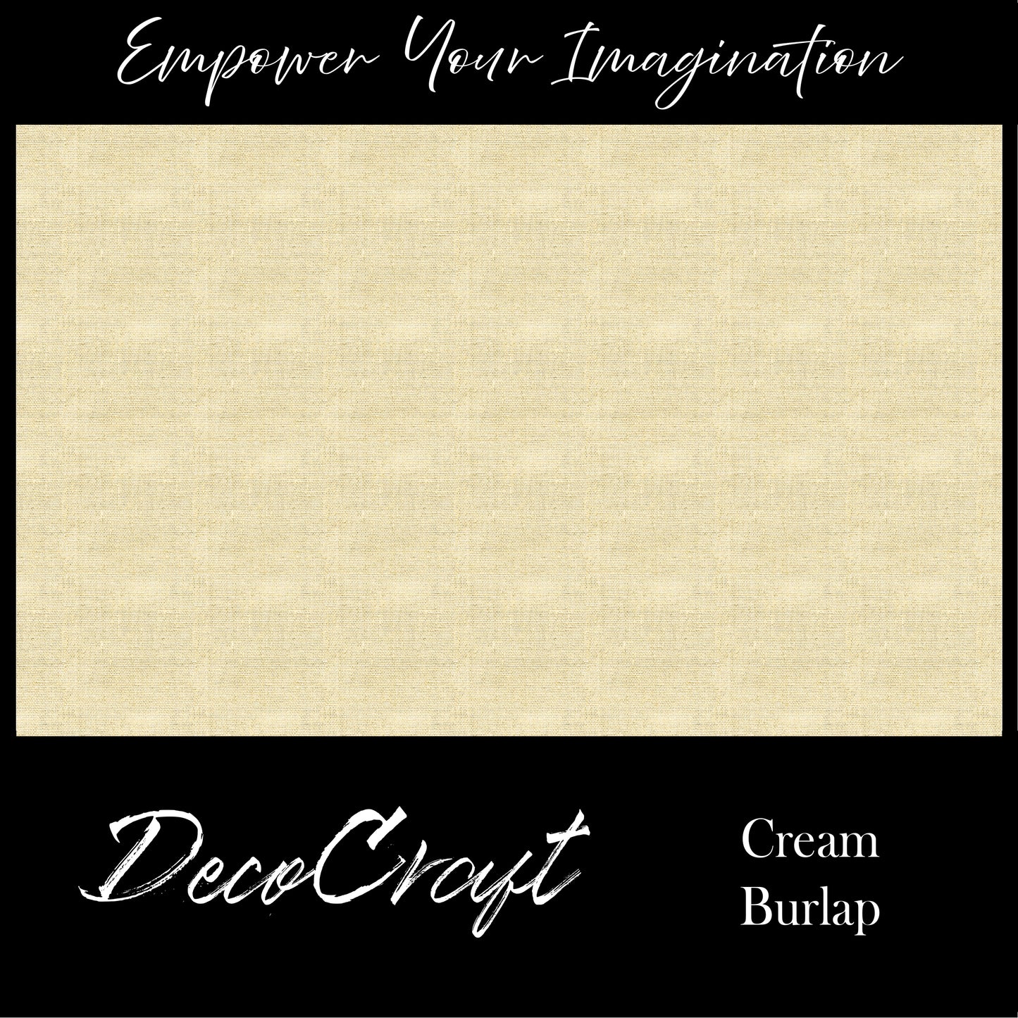 DecoCraft - Textures - Heathered Burlap - Cream
