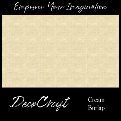 DecoCraft - Textures - Heathered Burlap - Cream