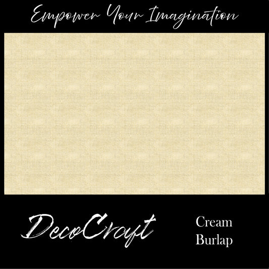 DecoCraft - Textures - Heathered Burlap - Cream