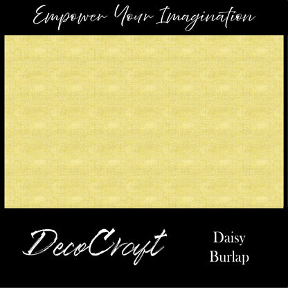 DecoCraft - Textures - Heathered Burlap - Daisy