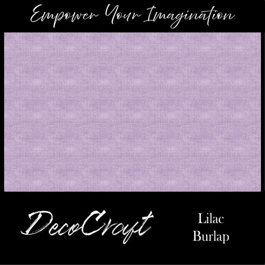 DecoCraft - Textures - Heathered Burlap - Lilac