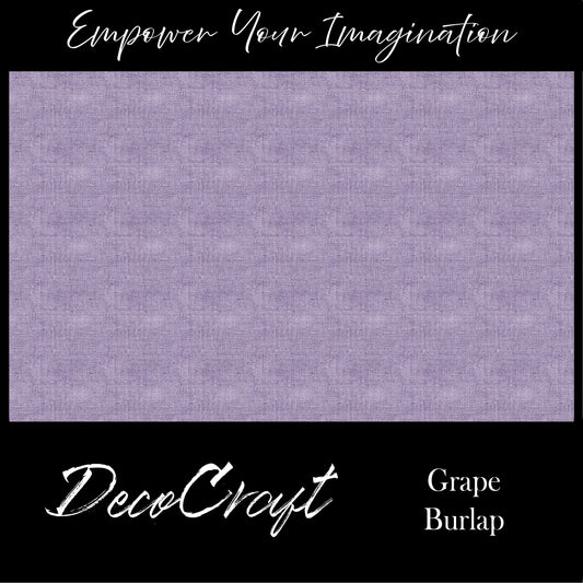 DecoCraft - Textures - Heathered Burlap - Grape