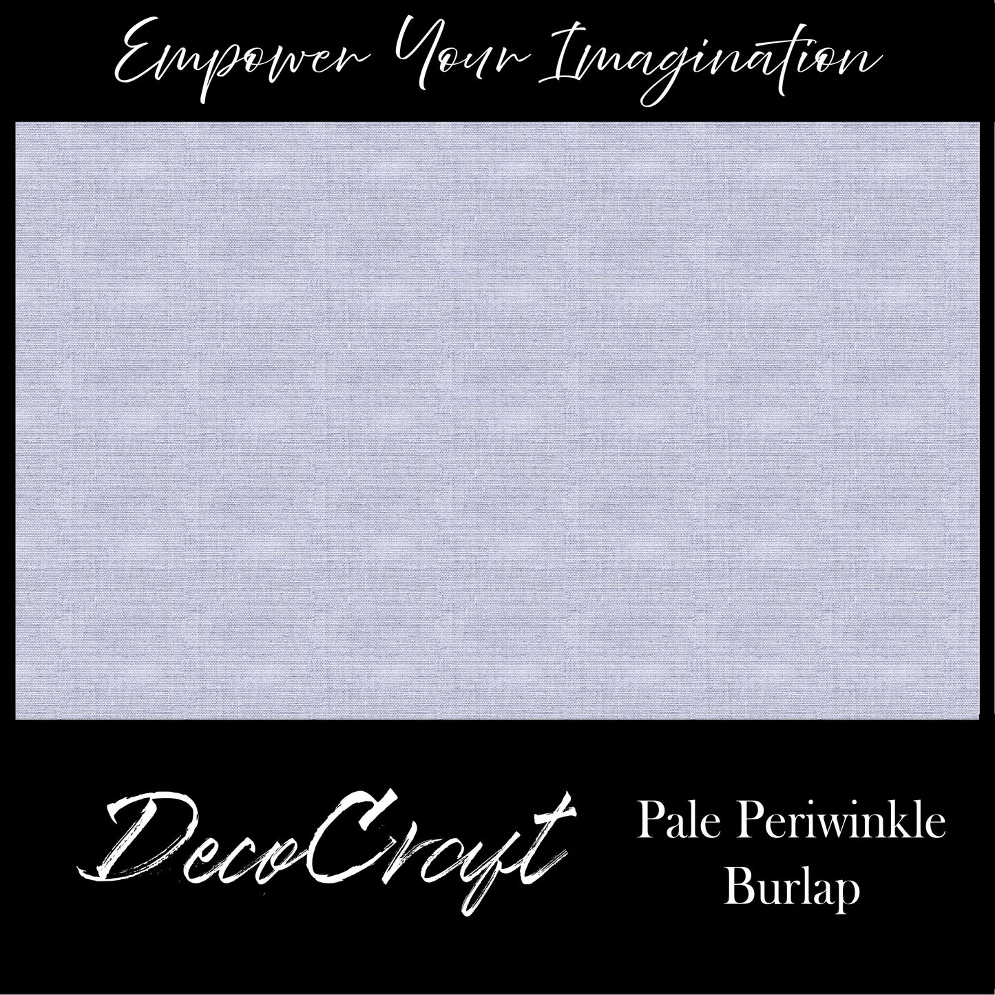 DecoCraft - Textures - Heathered Burlap - Pale Periwinkle