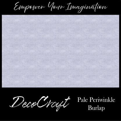DecoCraft - Textures - Heathered Burlap - Pale Periwinkle