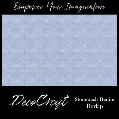 DecoCraft - Textures - Heathered Burlap - Stonewashed Denim