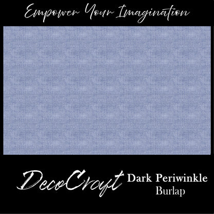 DecoCraft - Textures - Heathered Burlap - Dark Periwinkle