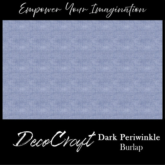 DecoCraft - Textures - Heathered Burlap - Dark Periwinkle