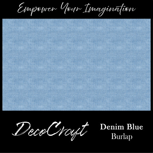 DecoCraft - Textures - Heathered Burlap - Denim