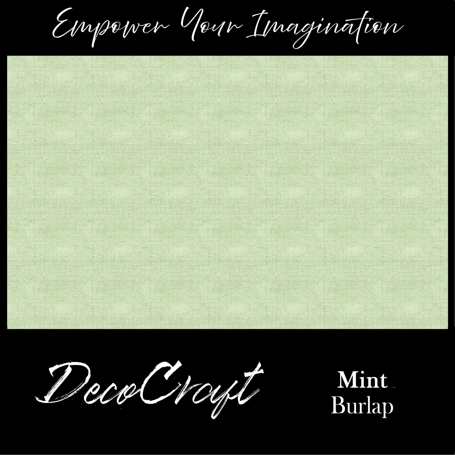 DecoCraft - Textures - Heathered Burlap - Mint