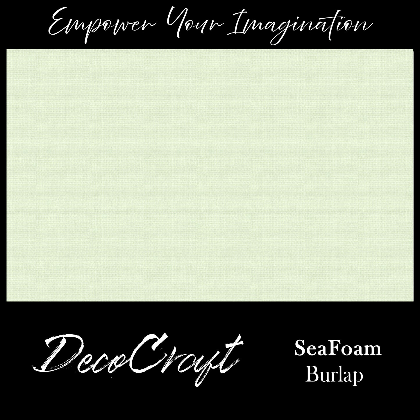 DecoCraft - Textures - Burlap Solids - Seafoam Green