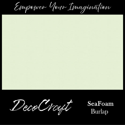 DecoCraft - Textures - Burlap Solids - Seafoam Green