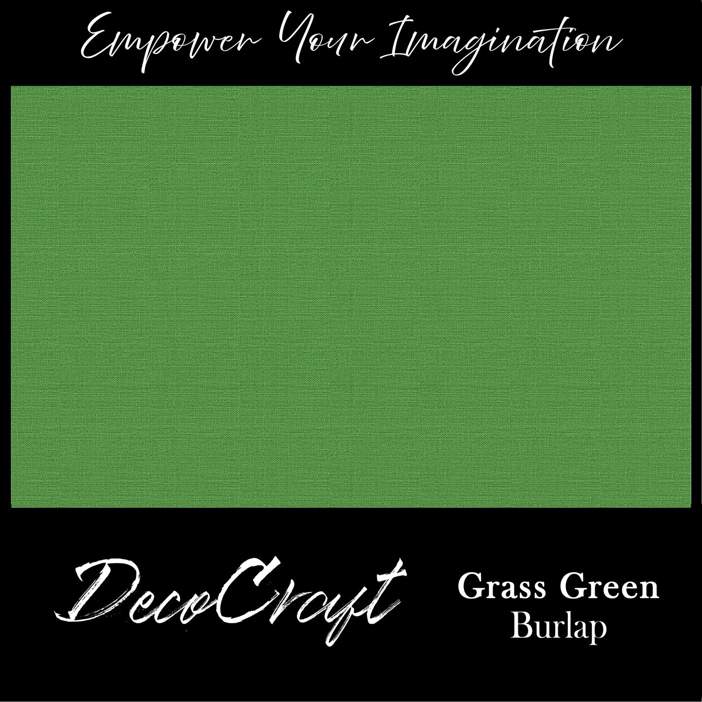 DecoCraft - Textures - Burlap Solids - Grass Green