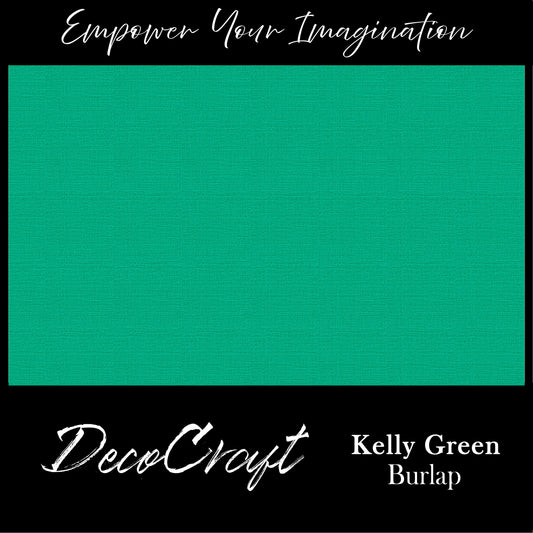 DecoCraft - Textures - Burlap Solids - Kelly Green