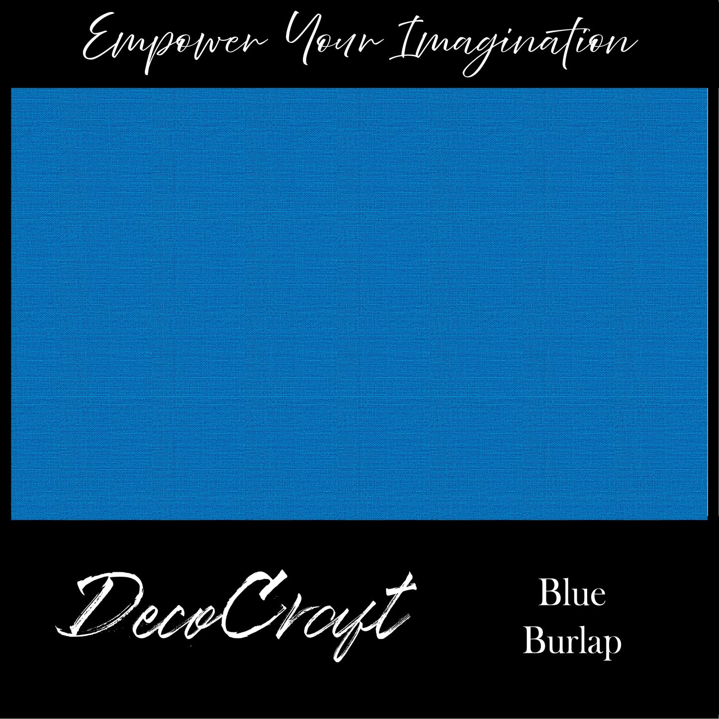 DecoCraft - Textures - Burlap Solids - Blue