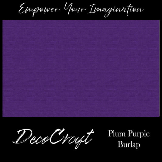 DecoCraft - Textures - Burlap Solids - Purple