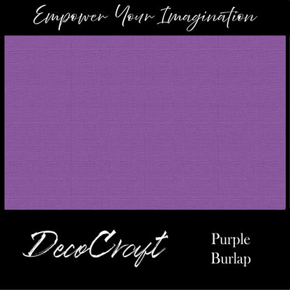 DecoCraft - Textures - Burlap Solids - Purple