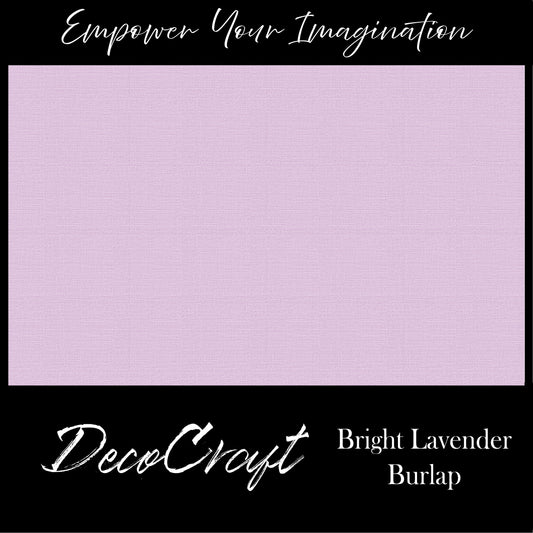 DecoCraft - Textures - Burlap Solids - Lavender